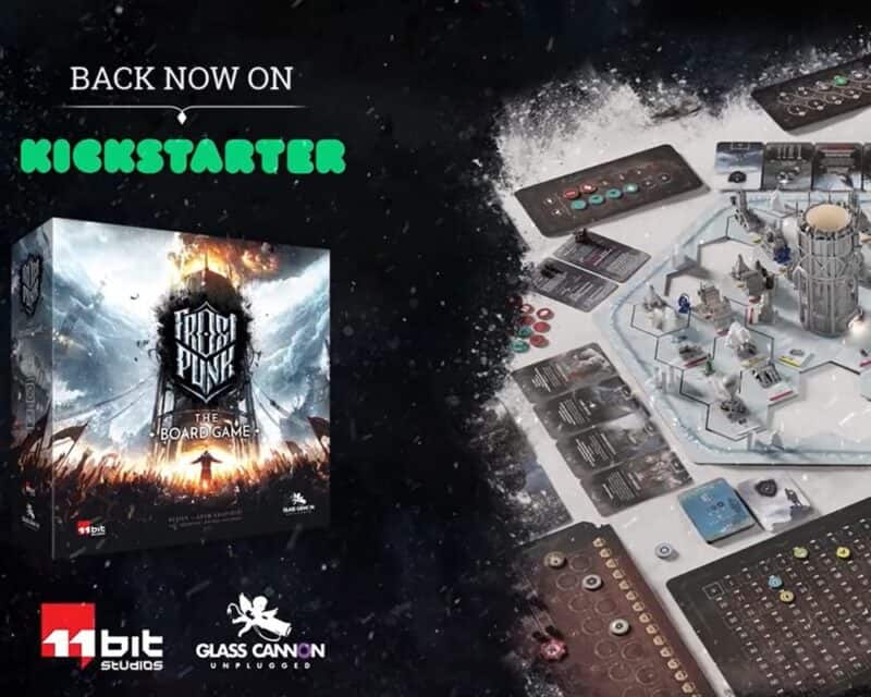 Frostpunk Gra Planszowa dostępny do wsparcia na Kickstarterze