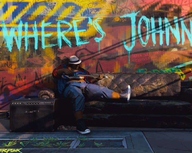 Cyberpunk 2077 gdzie jest Johnny Silverhand