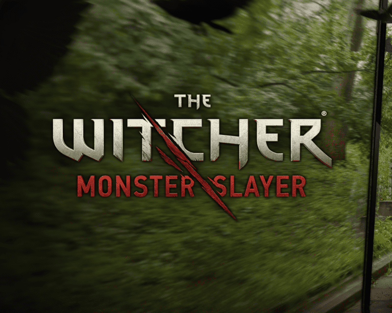 logo gry the witcher monster slayer