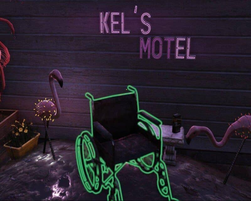 Wózek inwalidzki jako krzesło w najnowszej aktualizacji Fallout 76