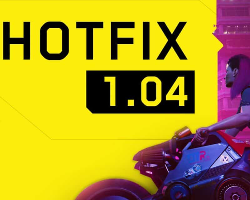 Cyberpunk-2077 hotfix 1.04
