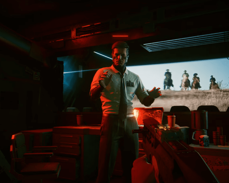 Cyberpunk 2077 screenshot agent