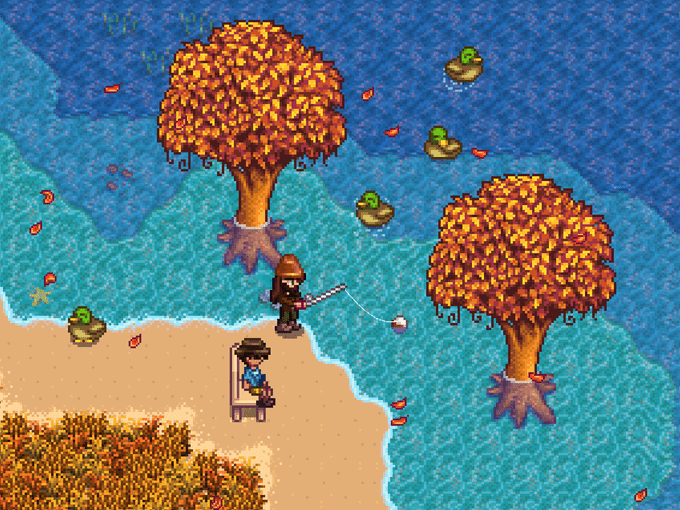 Stardew Valley Beach farm