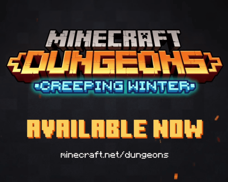 Minecraft Dungeons Creeping Winter