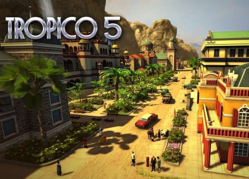 tropico 5 logo ulica miasta