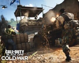 Natarczywe reklamy Cold War w Call of Duty: Modern Warfare