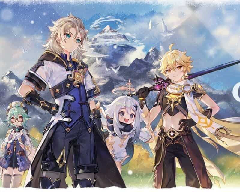 genshin impact chalk prince and dragon