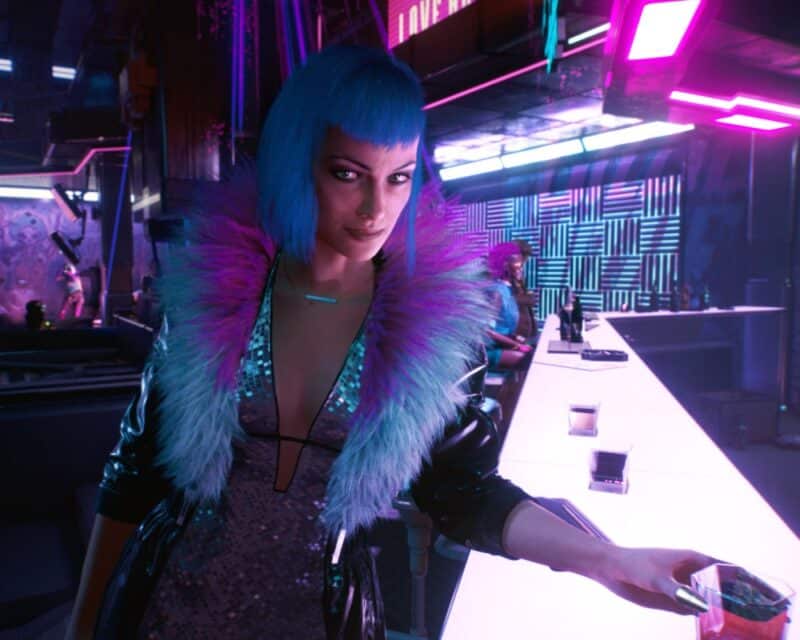 Screen z gry Cyberpunk 2077