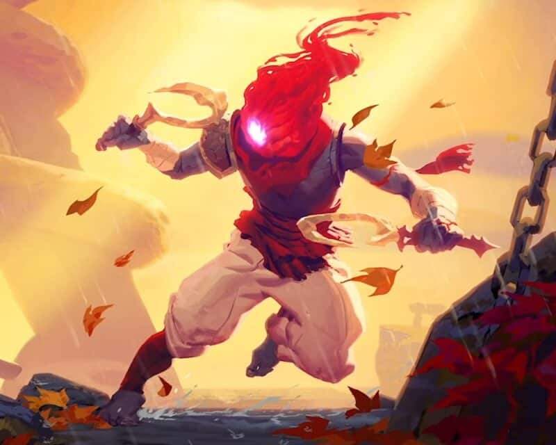 Dead Cells DLC Fatal Falls, widok na głównego bohatera gry