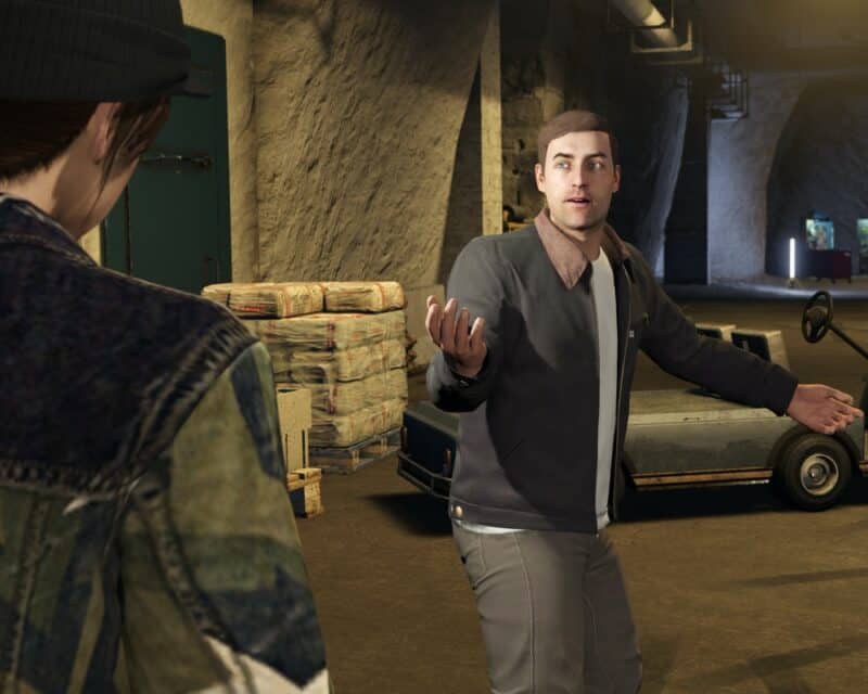 Screen z GTA 5 – postacie z gry