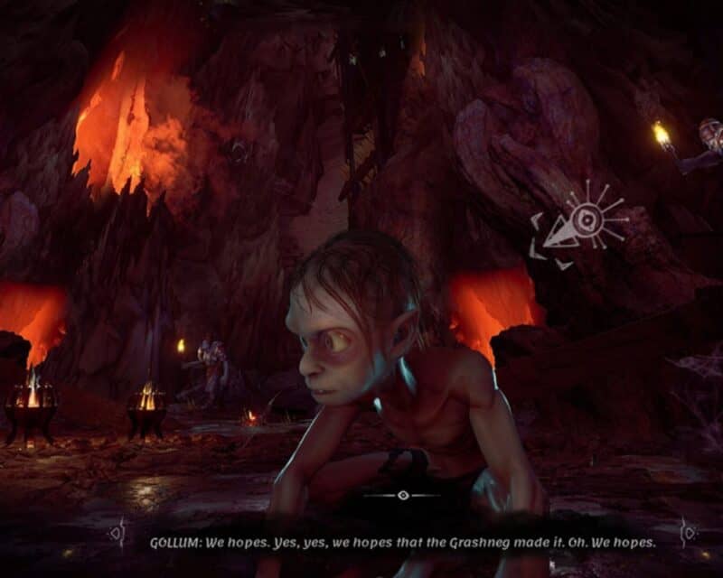 The Lord of the Rings: Gollum – screen z gry