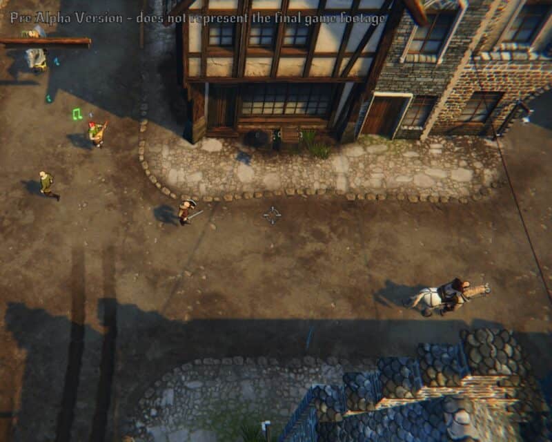 Screen z gry Rustler – rzut izometryczny