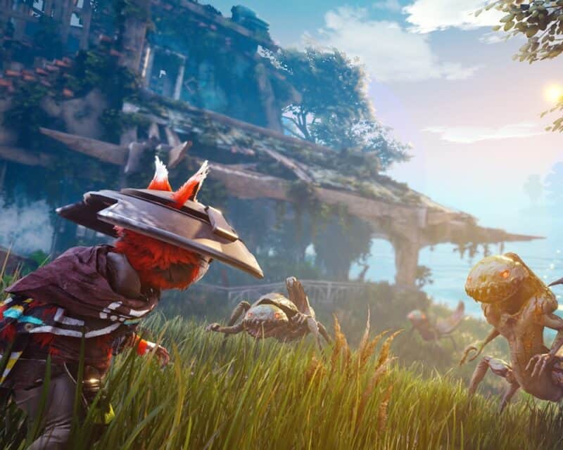 data premiery Biomutanta, scena walki między człekokształtnym zwierzakiem a robotami