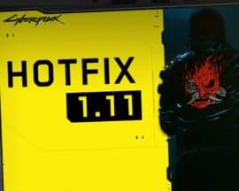 Cyberpunk 2077 Hotfix 1.11 jest już dostępny na PC, konsolach i Stadii