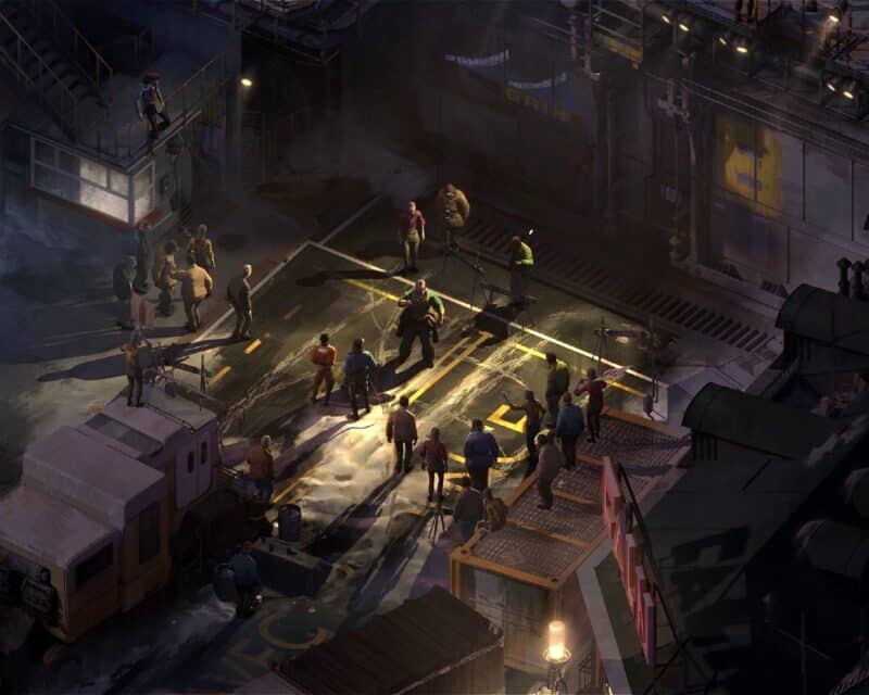 Aktualizacja Disco Elysium - screen z gry