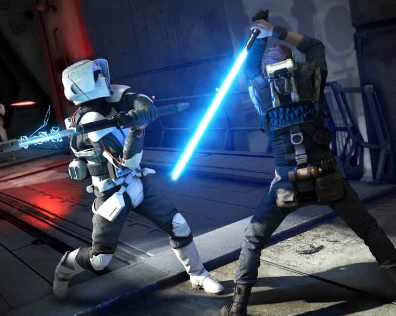 Screen z gry STAR WARS Jedi: Upadły zakon (prod. EA)