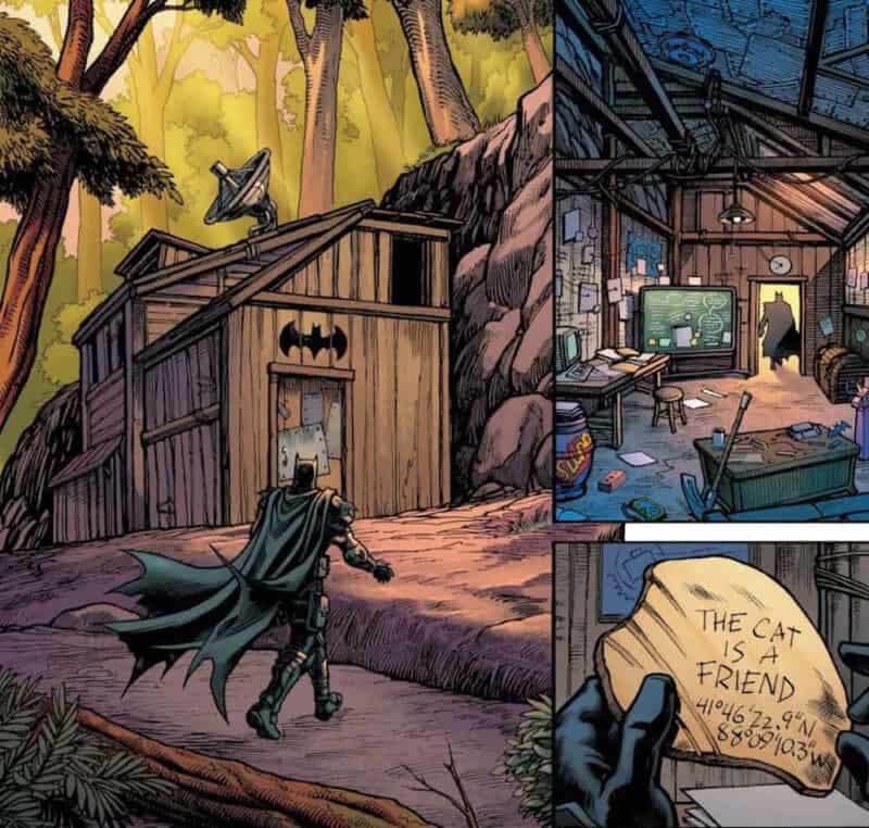 Kryjówka batmana z komiksu Zero Point