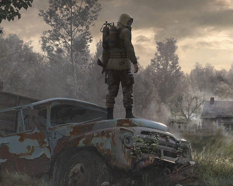 Grafika przedstawiająca kadr z gry S.T.A.L.K.E.R 2