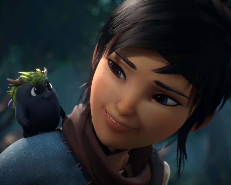 Kena: Bridge of Spirits zwiastun bohaterka towarzysz las