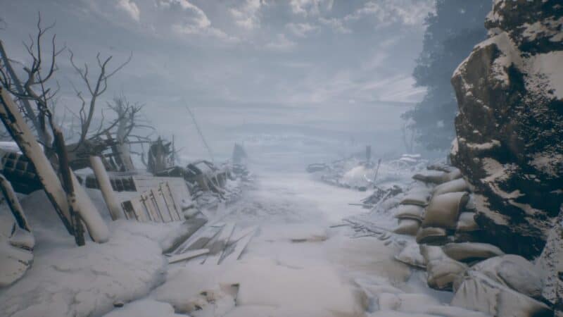 Paradise Lost, śnieżna lokacja
