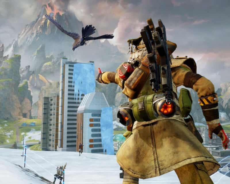 zapowiedź Apex Legends Mobile postać śnieg orzeł