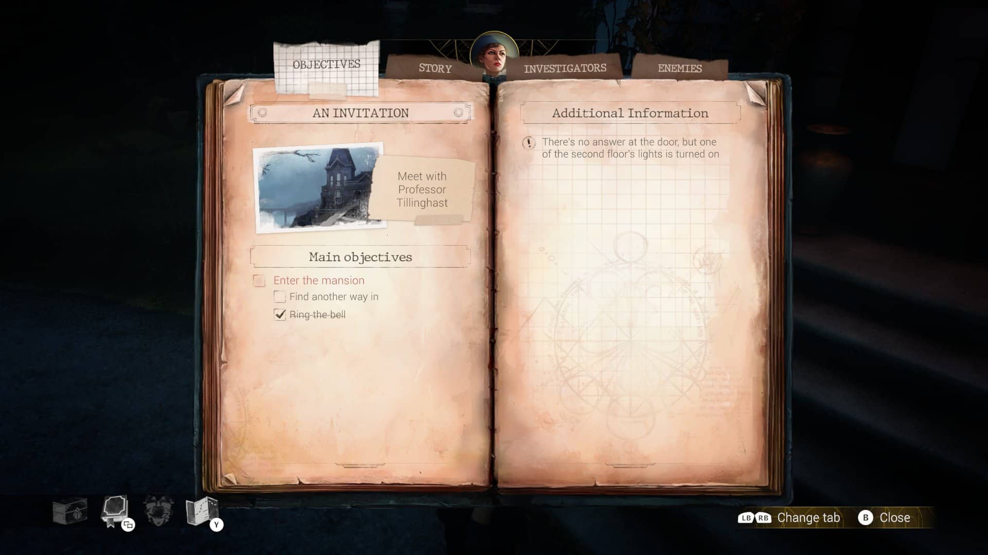 recenzja Arkham Horror Mother's Embrace, dziennik