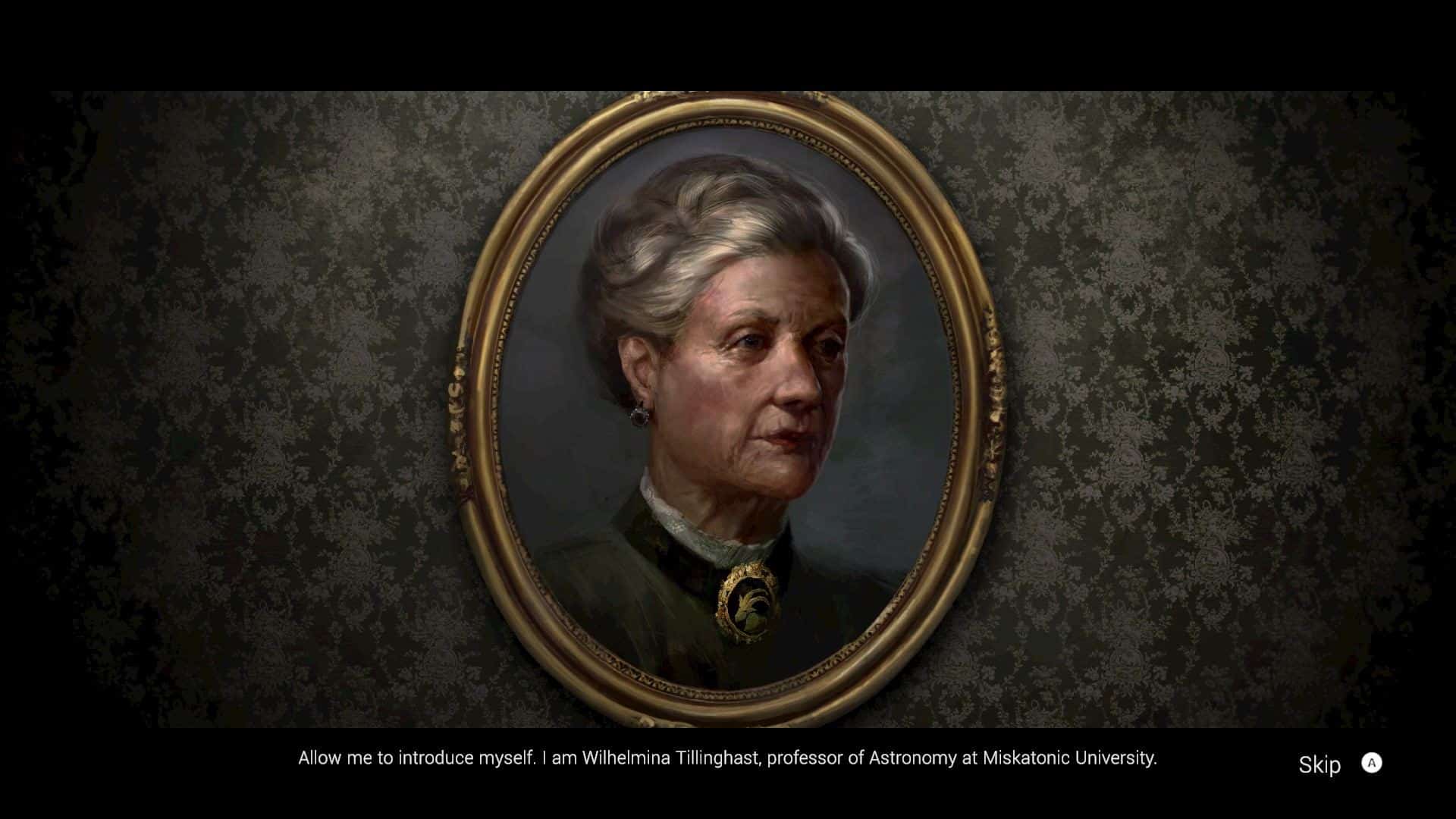 recenzja Arkham Horror Mother's Embrace, portret professor Tillinghast