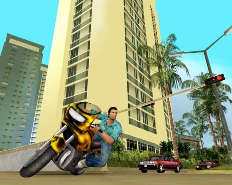 GTA VI i lata 80 – plotka; screen z GTA Vice City