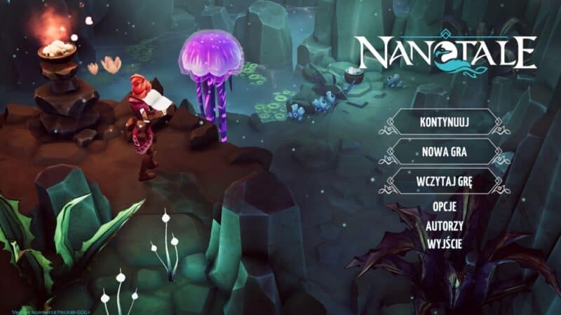 ekran tytułowy Nanotales