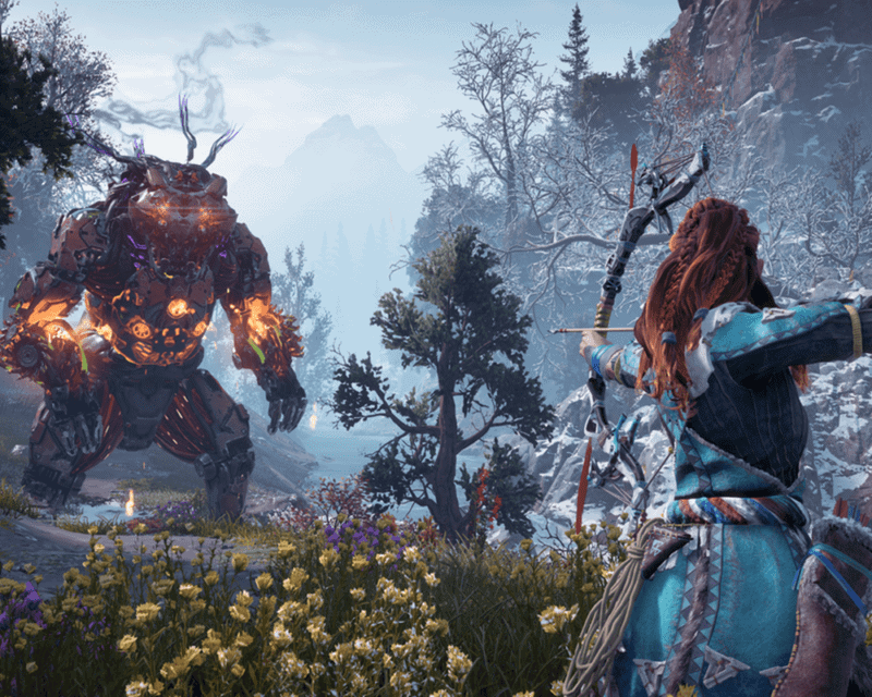 Aloy, bohaterka gry Horizon Zero Dawn