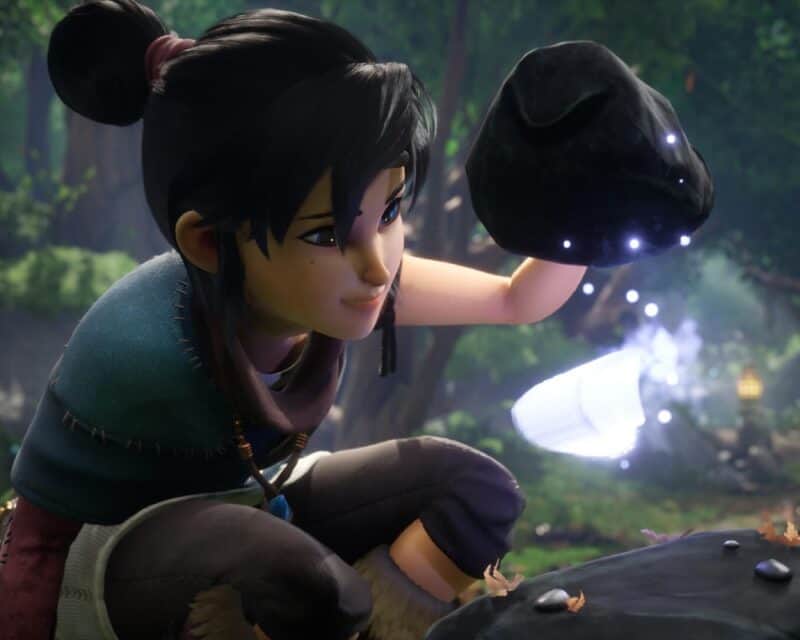 Kena: Bridge of Spirits wrażenie bohaterka kamień duszek las