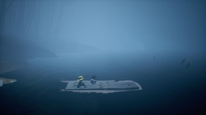 Little Nightmares 2 podróż na drzwiach