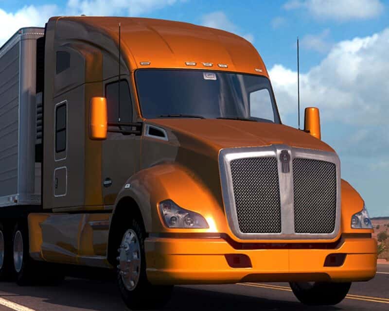 Kadr z gry ATS, który otrzymał tryb multiplayer