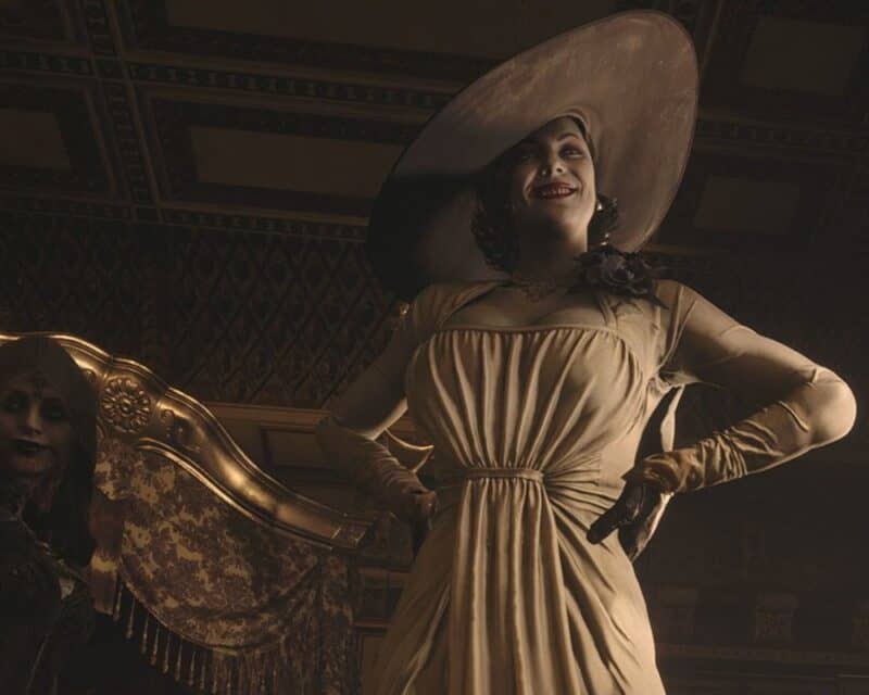 Kadr z gry Resident Evil Village, który będzie nowym tytułem na konsolę Xbox w maju