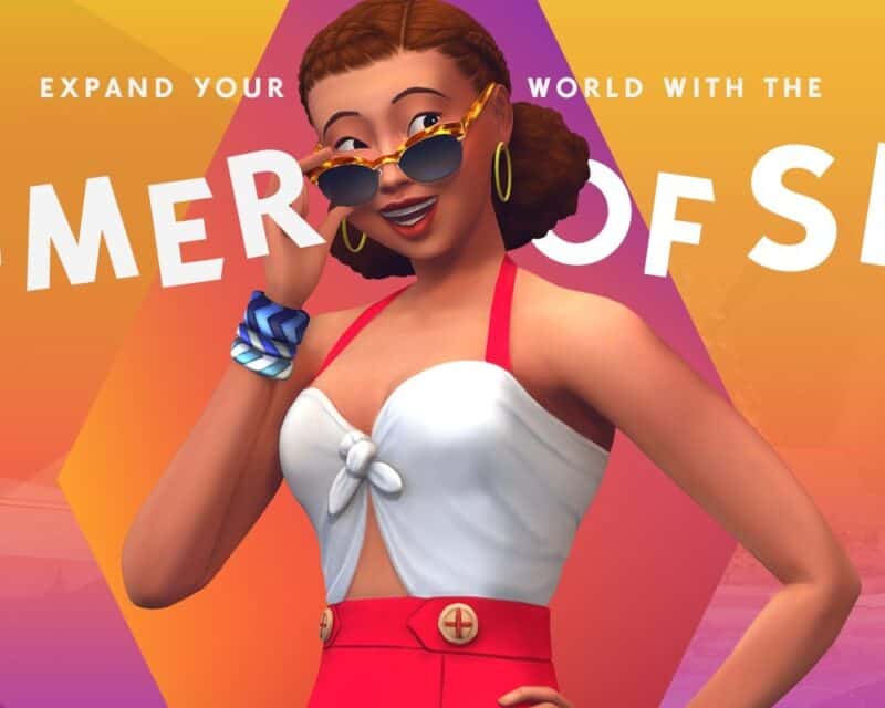 Lato Simów, przyszłość The Sims 4, grafika promująca Summer of Sims