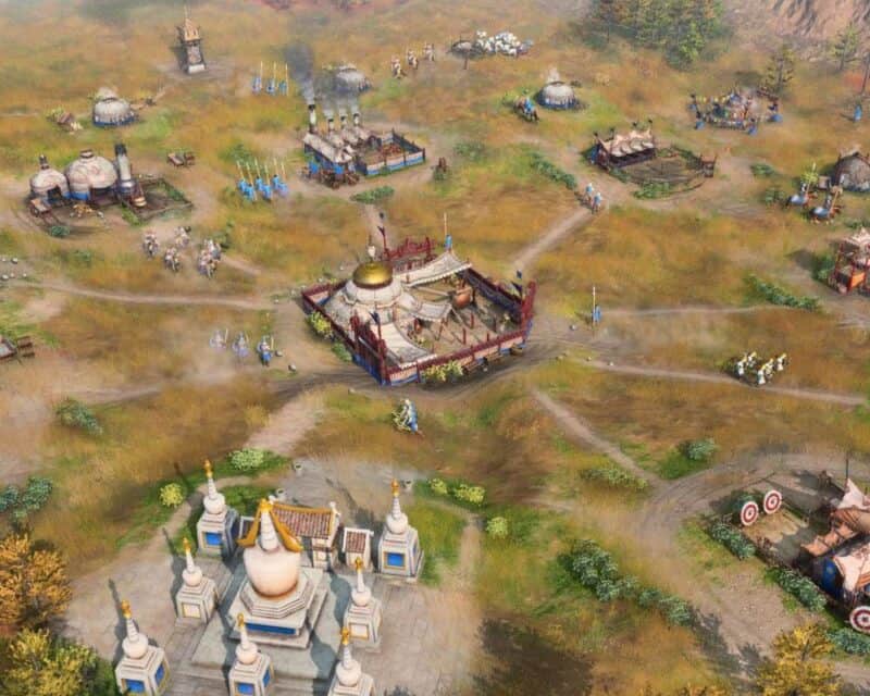 Kadr z gry Age of Empires 4