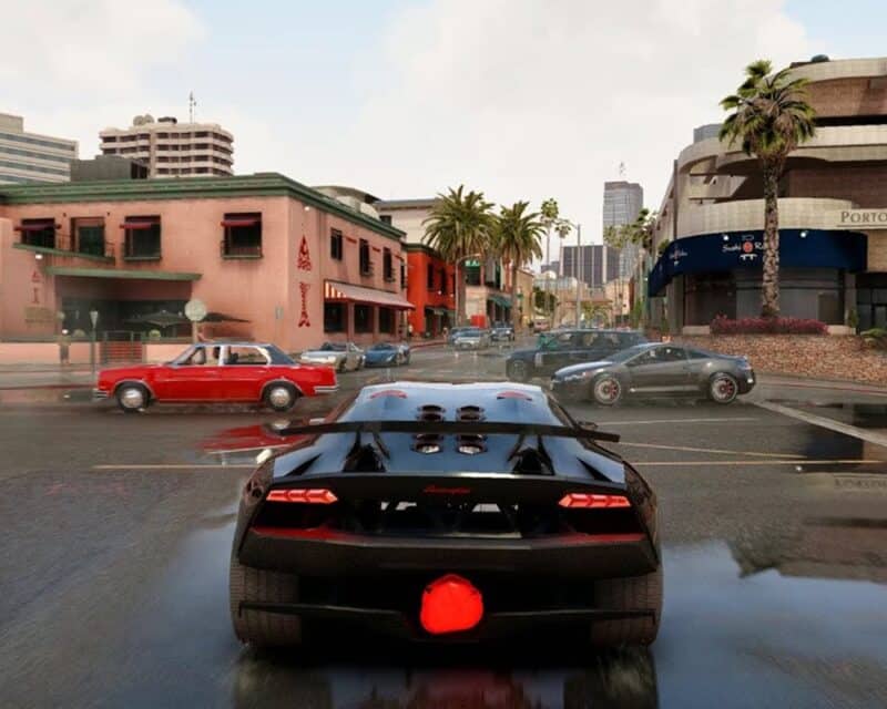 Grafika z GTA V na PS5, gra będzie też dostępna na xbox series X|S