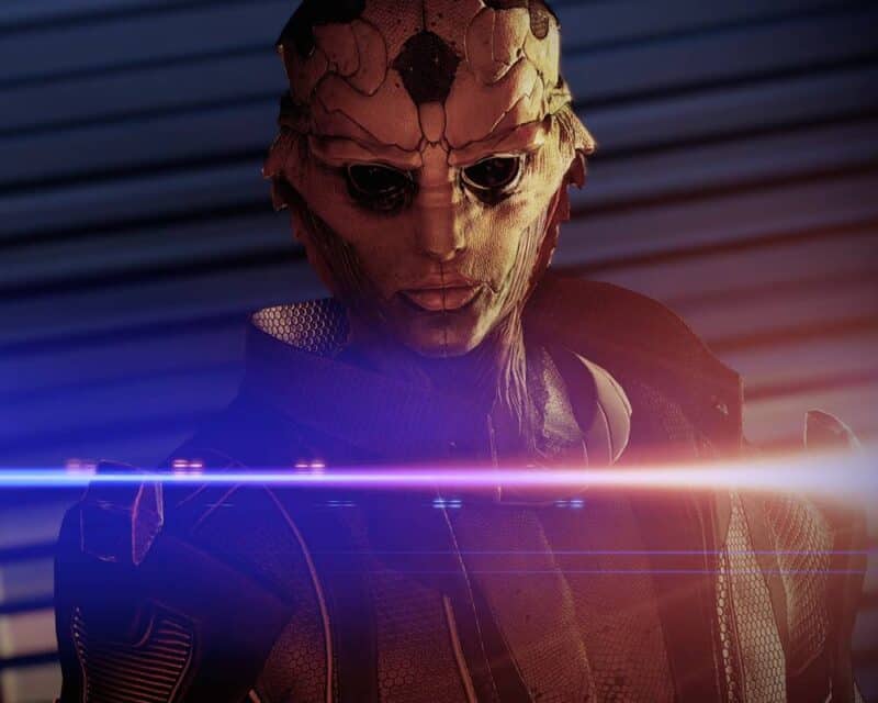 Mass Effect Legendary Edition trzy platyny [na obrazku Thane Krioss]