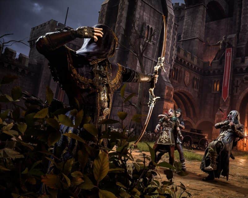 przedpremiera Hood: Outlaws & Legends PlayStation – screen z gry, walka, banici