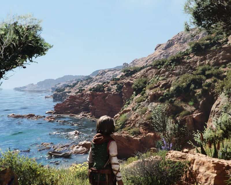 Zapowiedź A Plague Tale: Requiem - mały Hugo de Rune spogląda na nieznane wybrzeże