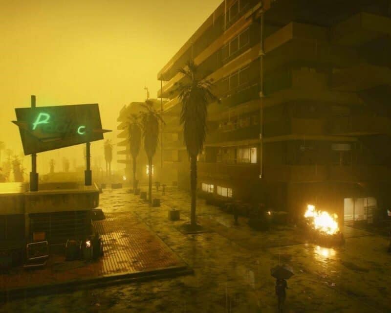 Kwaśny Deszcz w Cyberpunk 2077