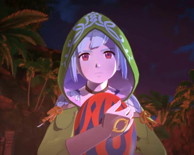 Monster Hunter Stories 2 Wings of Ruin zwiastun fabularny – screen z trailera, postać z gry