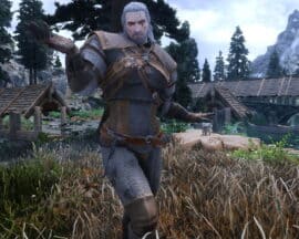 Nagi Geralt to mod do Skyrim, który zawróci Ci w głowie