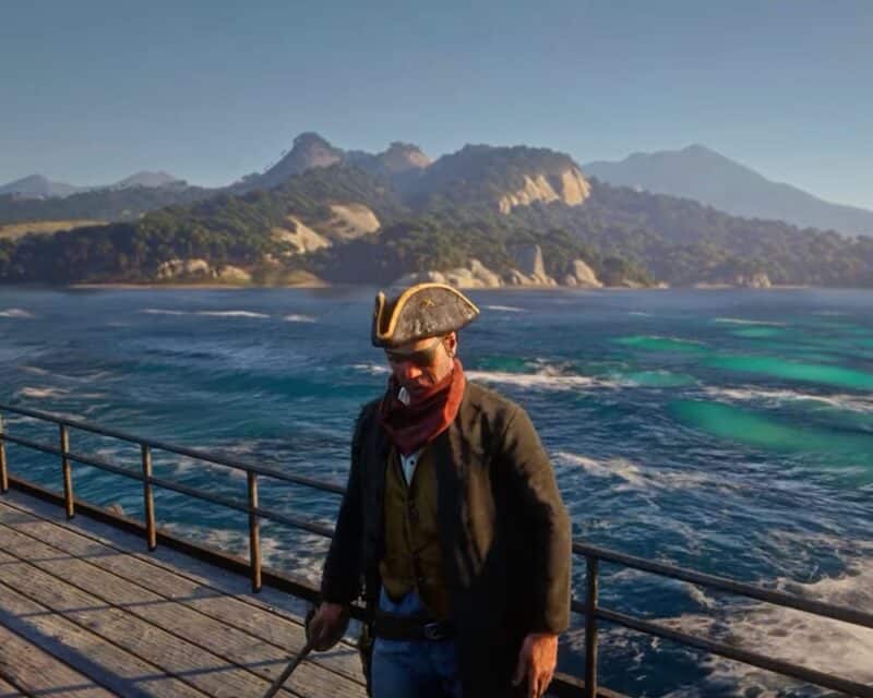 Red Dead Redemption 2 modyfikacja piraci – screen, pirat