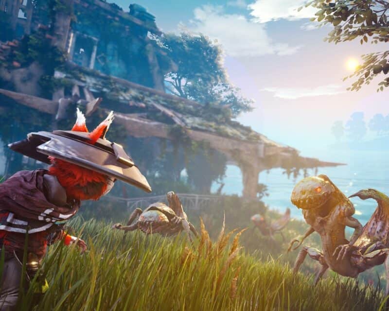 Kadr z gry Biomutant