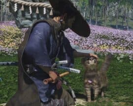 Głaskanie zwierząt w Ghost of Tsushima Director’s Cut jest możliwe!