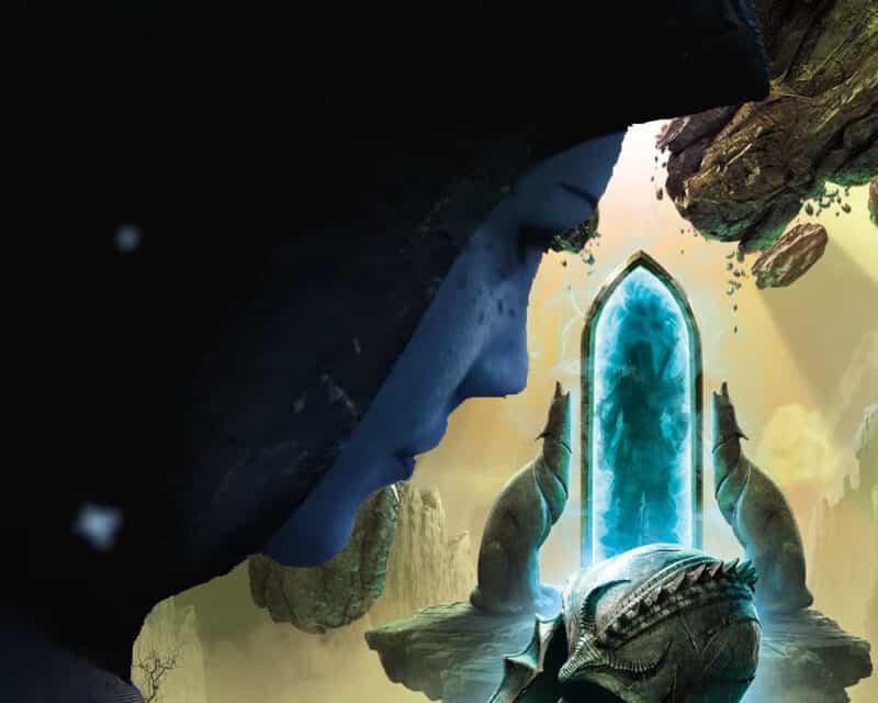 BioWare nowy menedżer - Zakapturzona asari przygląda się lustru, które należy do Straszliwego Wilka