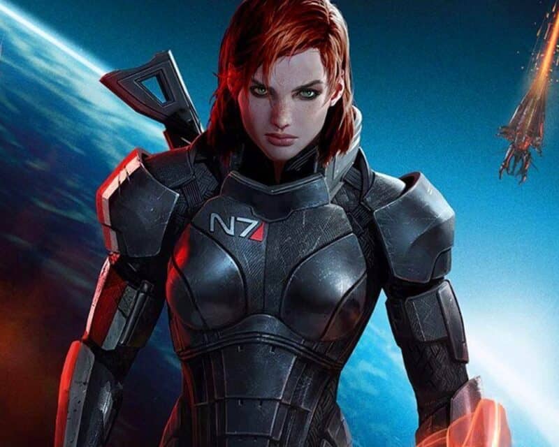 Shepard z gry Mass Effect