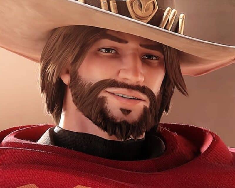 Postać McCree z gry Overwatch