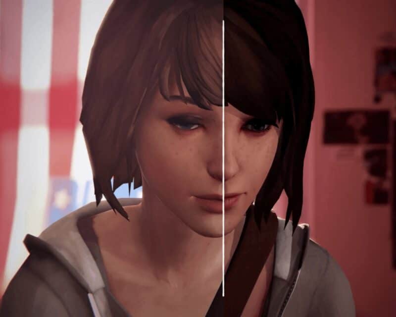 Premiera Life is Strange Remastered Collection opóźniona, na grafice Max z pierwszej cześci serii w dwóch wersjach: starej i nowej
